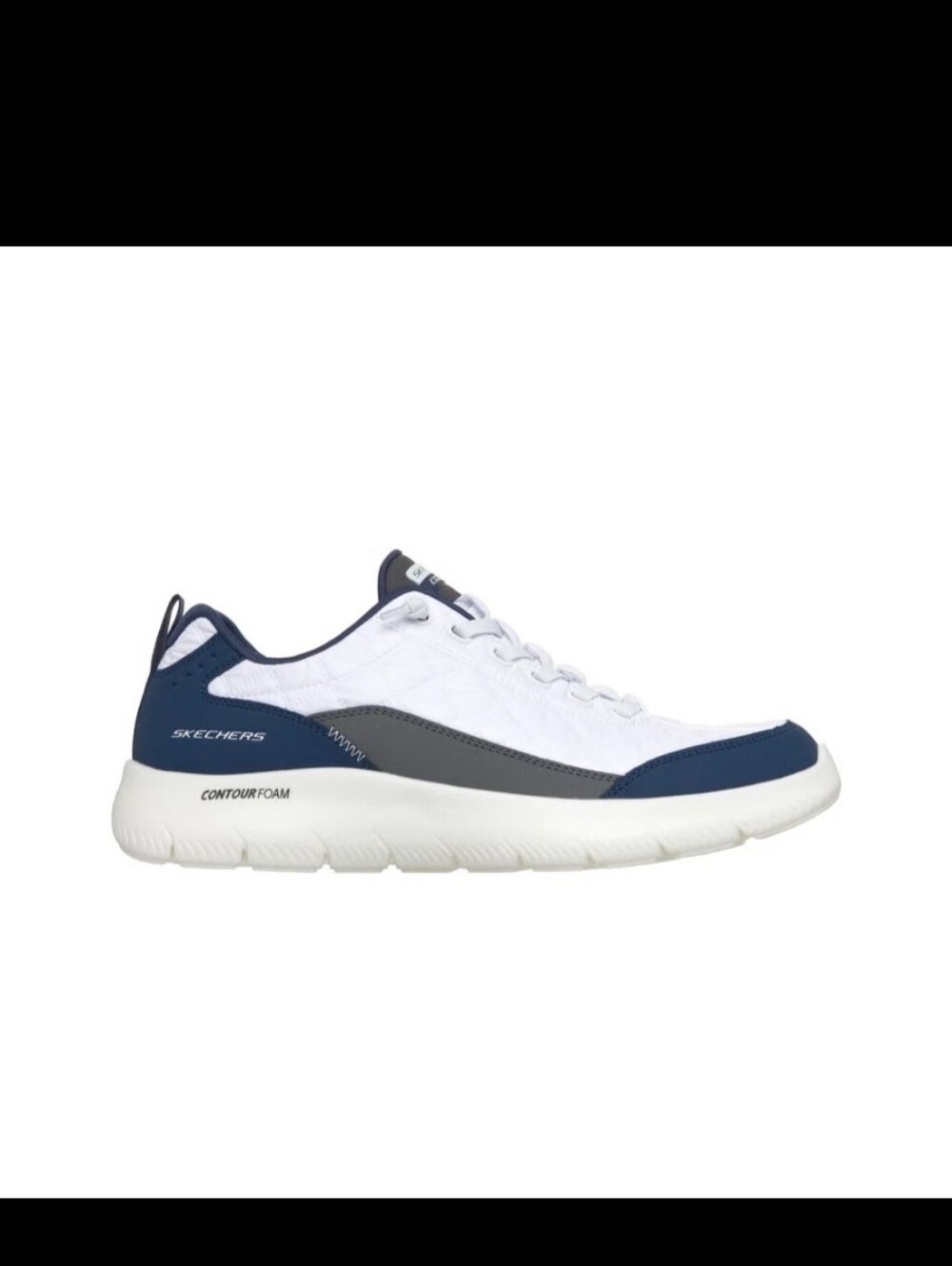 Skechers Slip-ins: Contour Foam - Cozy Fit Nordain Men's Walking Shoes - White N